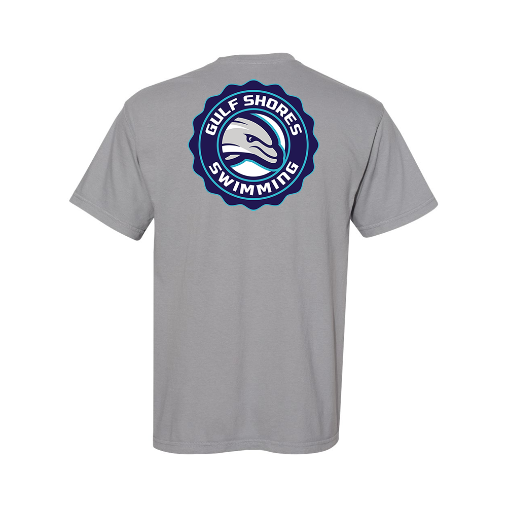 Gulf Shores Dolphin Swimming Tee