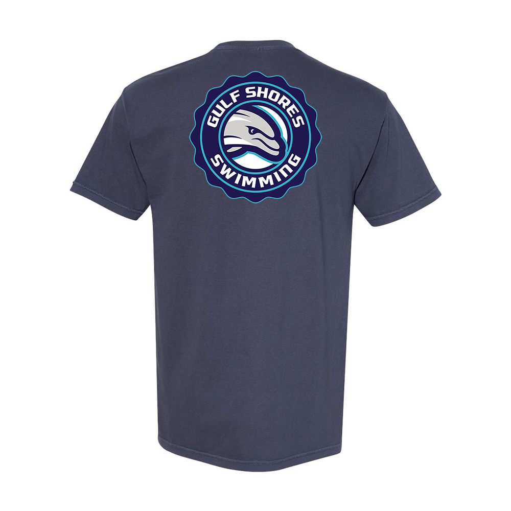 Gulf Shores Dolphin Swimming Tee