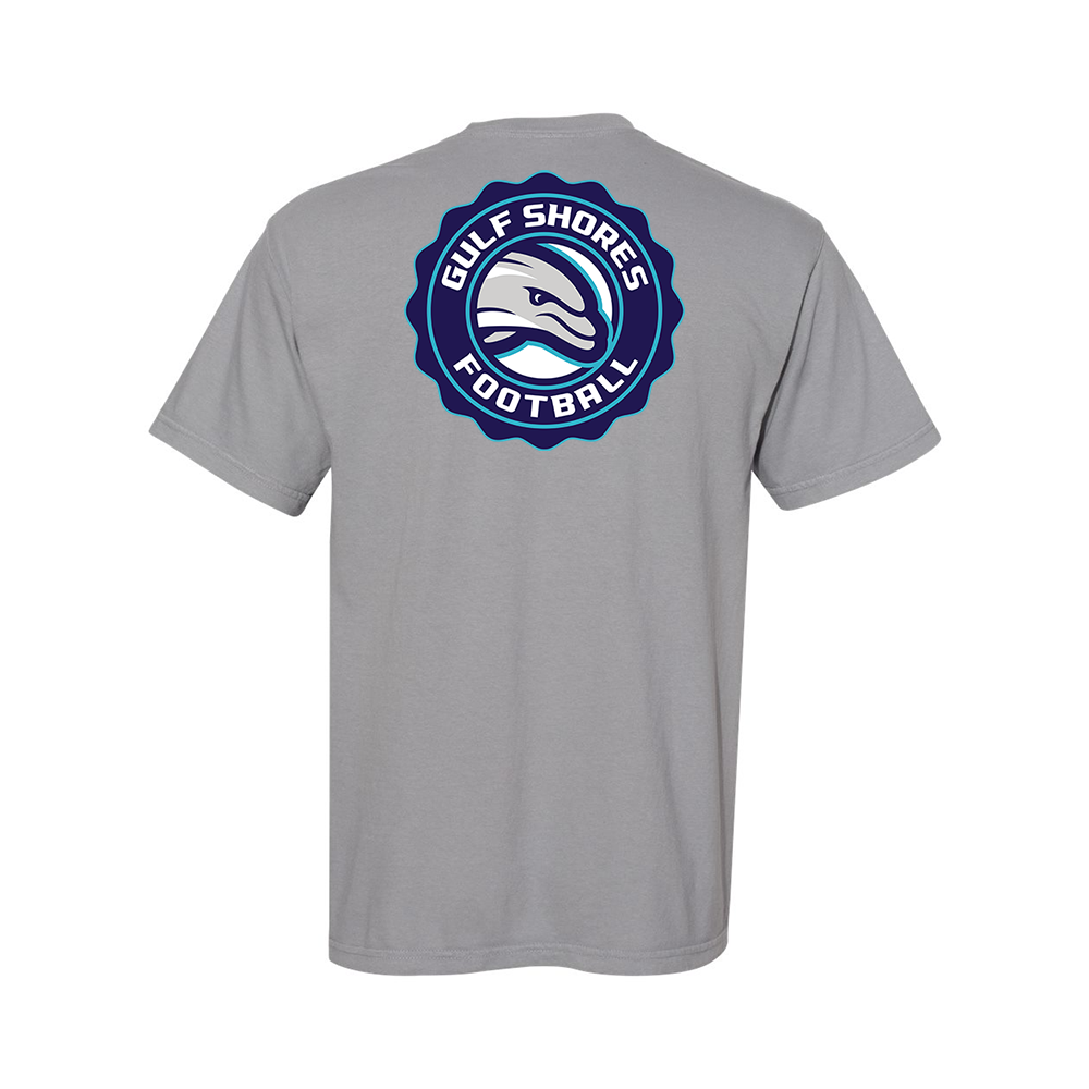 Gulf Shores Dolphin Football Tee
