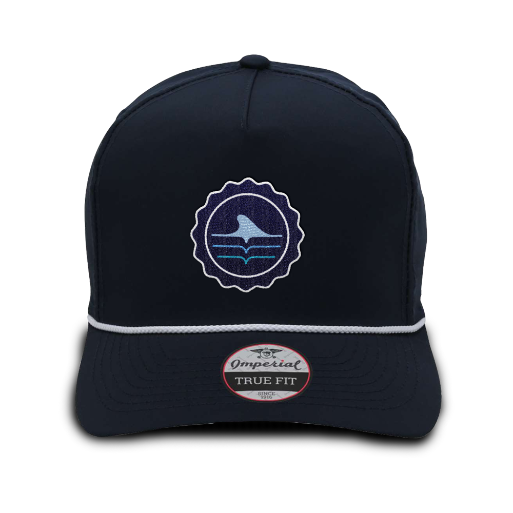 Gulf Shores Imperial Golf Hat - Navy Blue