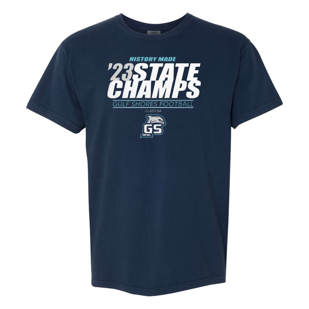 GS '23 State Champs Tee Navy