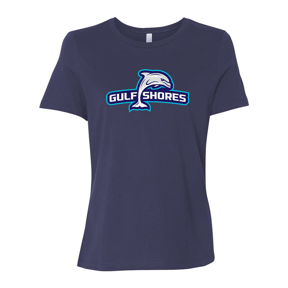 Womens Fitted Navy Tee