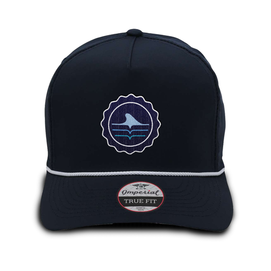 Gulf Shores Imperial Golf Hat - Navy Blue