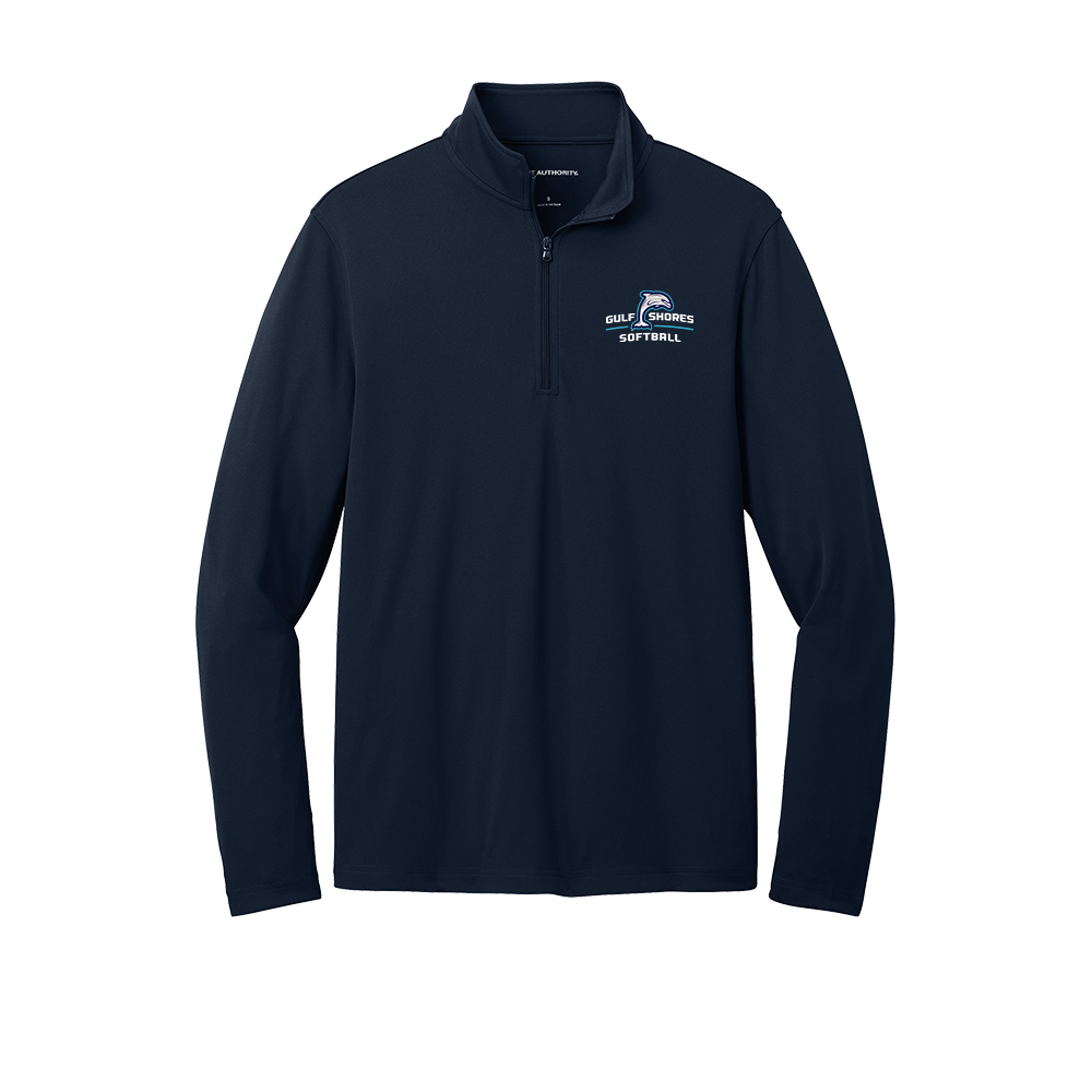 Gulf Shores Mens Softball Quarter-zip Jacket