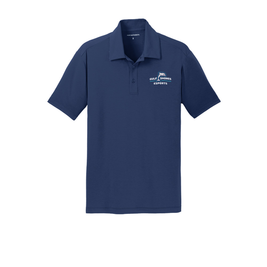 Gulf Shores Esports Navy Mens Polo Shirt