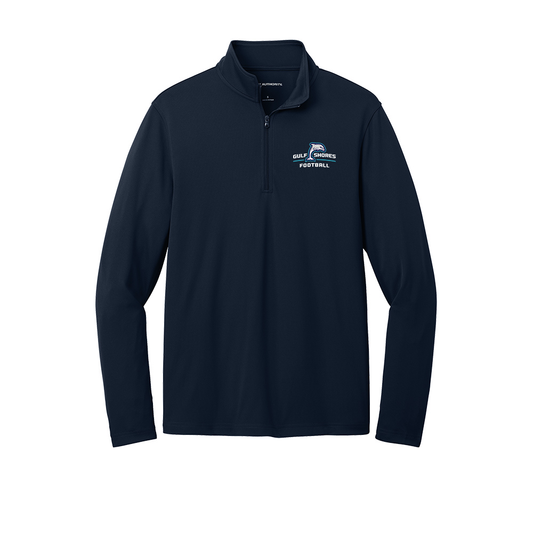 Gulf Shores Mens Football Quarter-zip Jacket